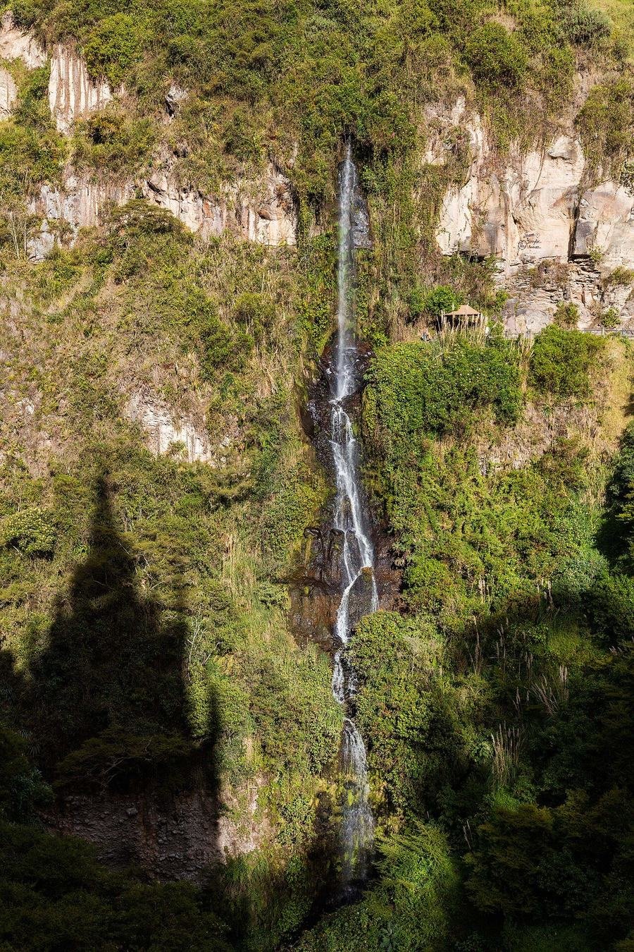 Cascada de Las Lajas, Ipiales, Colombia, entorno de fuentes hídricas
